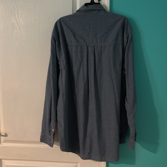 Chaps Men's Blue Checkered Shirt 2XLT - Picture 5 of 5